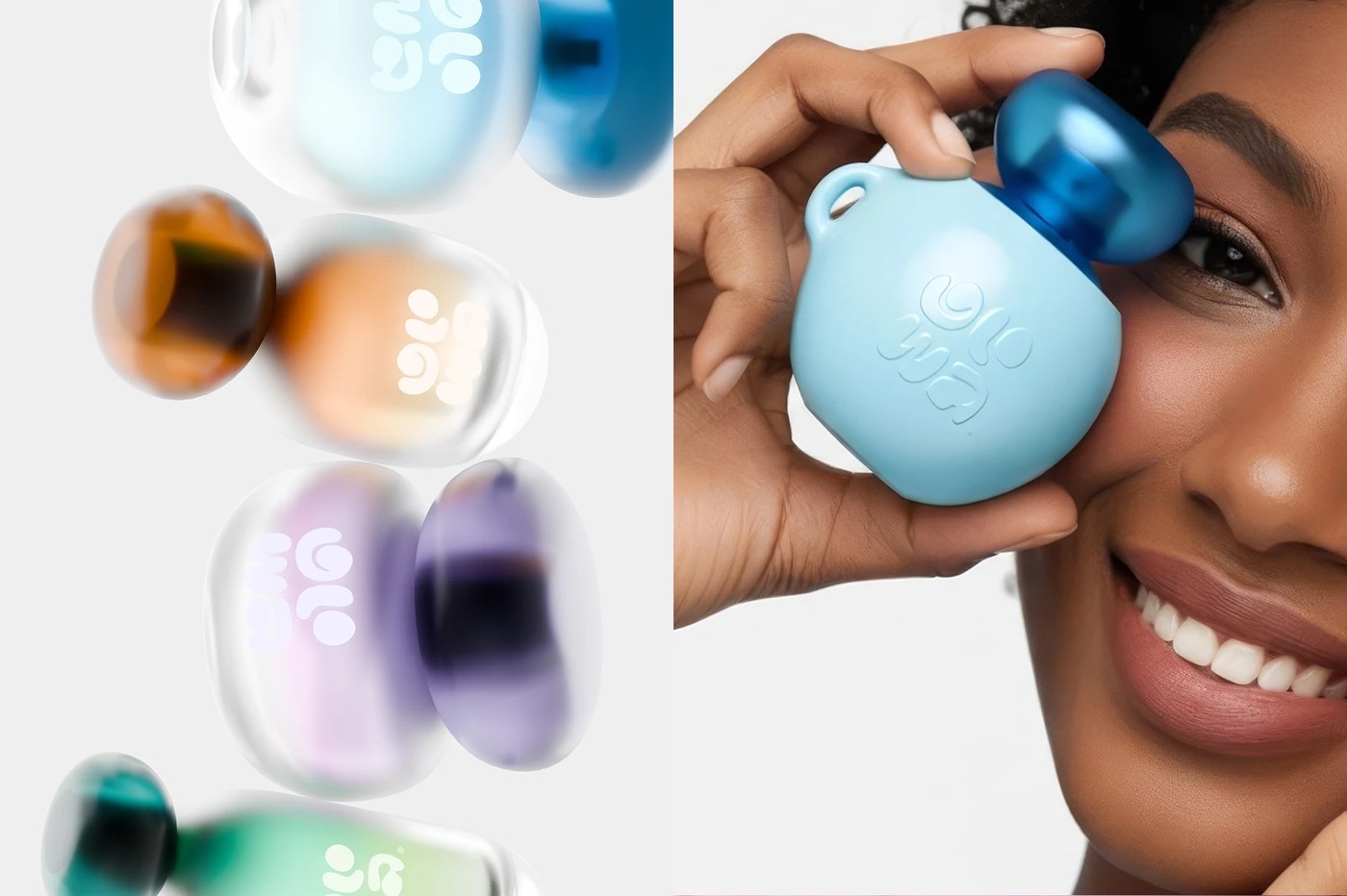 Detalles de los ingredientes y la marca del cuidado de la piel GLOWA®: diseño de empaque para Creavora ®
