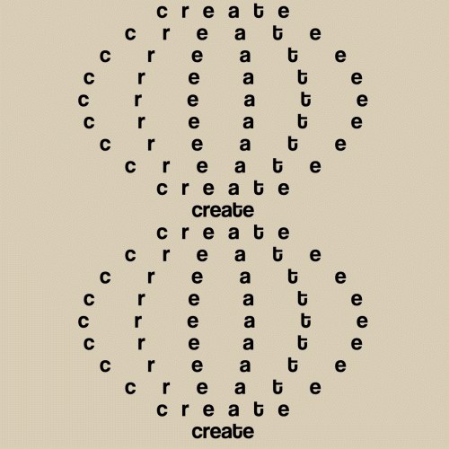 KINETIC TYPE ▻ v2 closing detail — kinetic typography motion design by Knife .