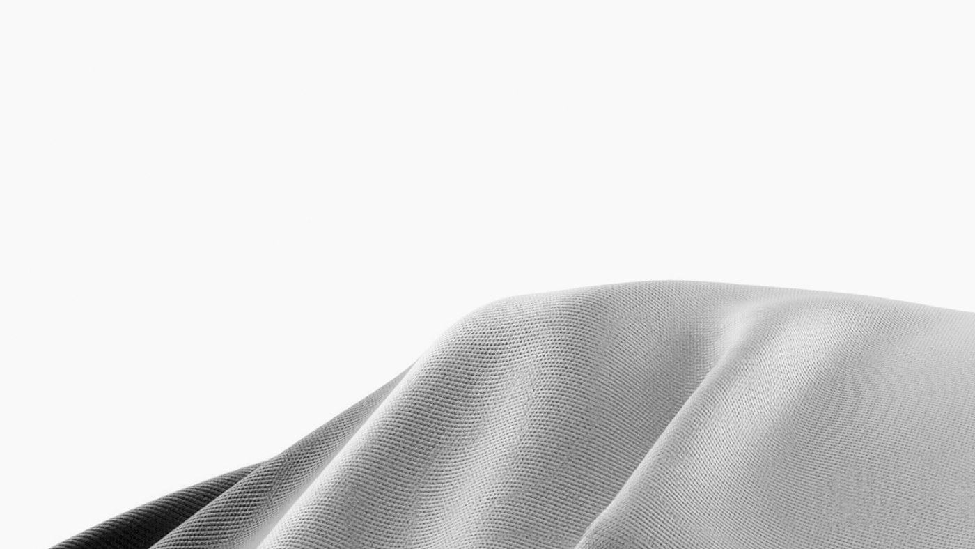 Detalles de tela de textura de animación del producto.