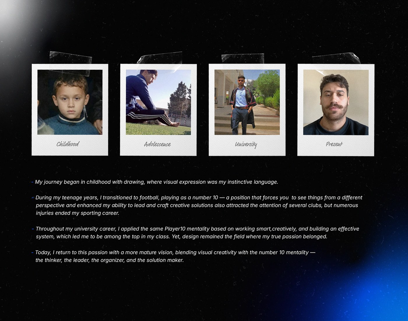 Mehdi Drd business card presentation and brand identity details — personal brand identity designer by Mehdi Drd