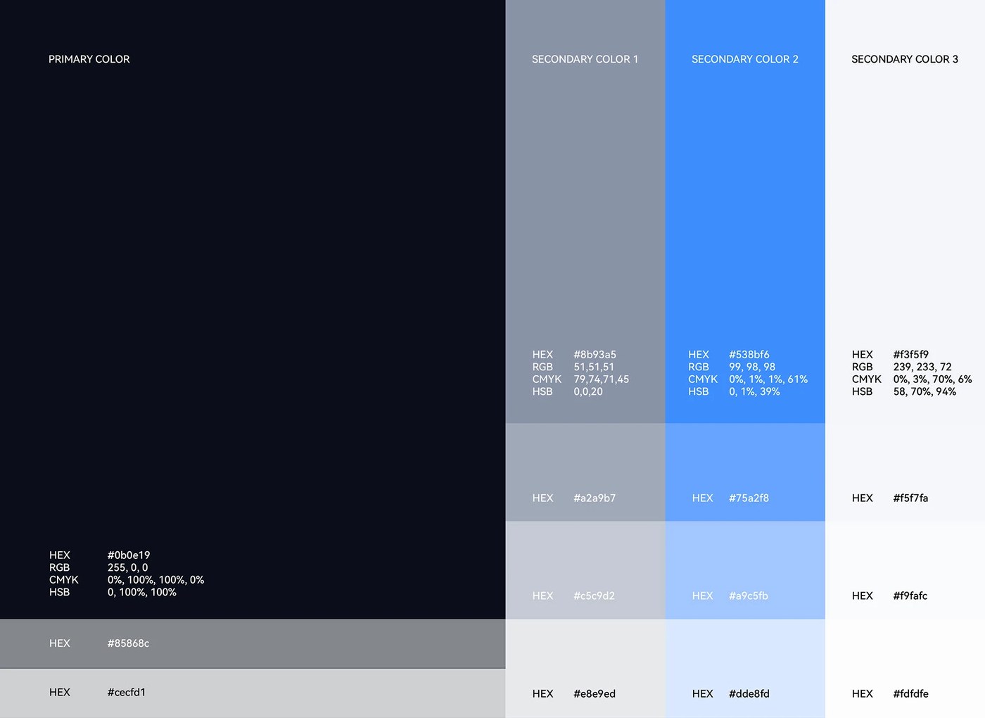 technology company brand identity AI chip graphic elements and patterns