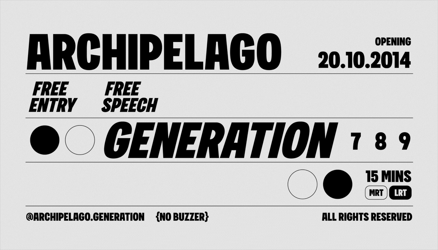 bold condensed display typeface Overzero glyph rotation animation