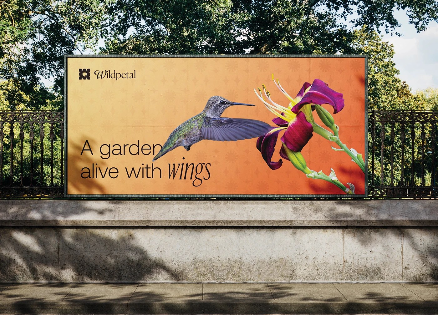 Wildpetals wayfinding and signage system — brand identity design by Joshua Oladele
