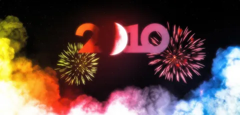 Happy New Year in Pixelmator