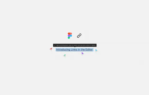 Figma introducing new features to boost your workflow: Links and Search