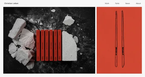 Monthly Portfolio Inspiration with Semplice - March 2019