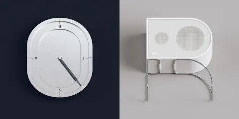 Beautiful Braun-like Style 3D Typography