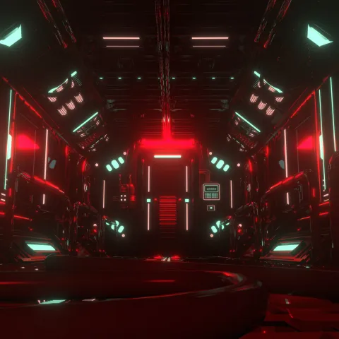 Awesome Sci-Fi 3D Scenario by Marcos Torres