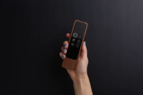 Minimal, Handcrafted Apple TV Remote Case by Fifthmade 