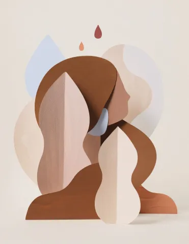 Cut Out Paper Compositions by Adrian & Gidi