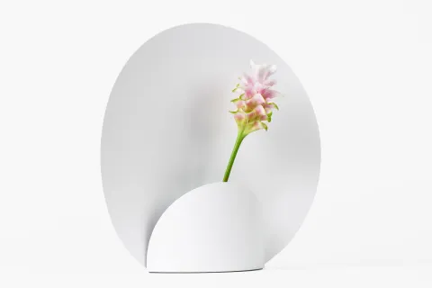 Minimalist Flower Vase by Shinya Oguhi