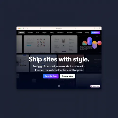 Framer — from prototype to production