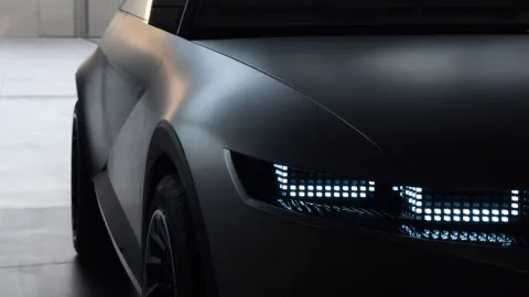 Hyundai 45 is the Retrofuturistic Concept Car I Always Wanted