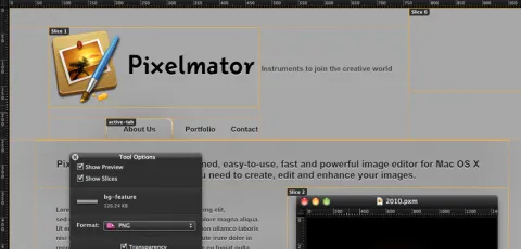 Basics of Slicing with Pixelmator
