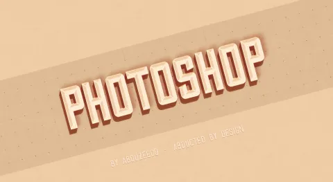 Hipster Text Effect in Photoshop CS6