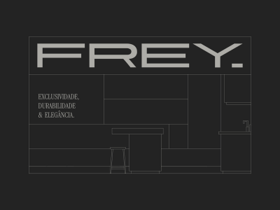 FREY’s High-End Furniture Branding Identity