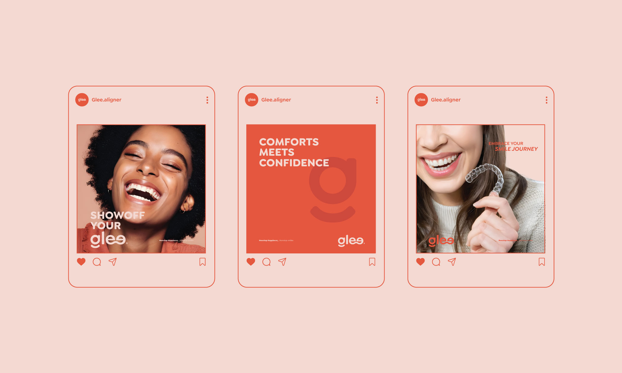 Glee brand identity by Ahmed Yossry