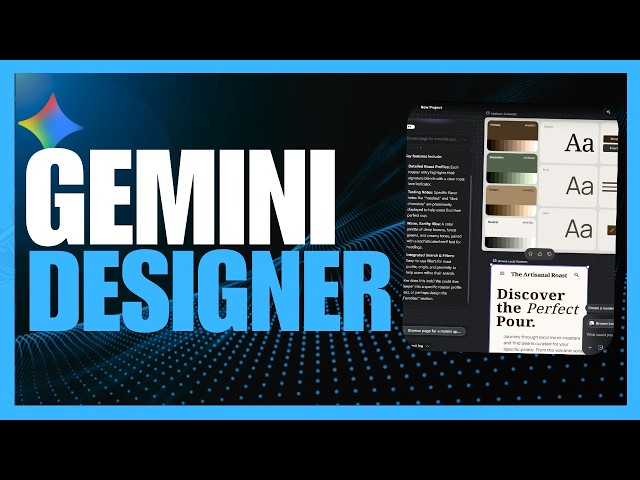 Demostración de la función AI Canvas de Google Stitch Atmosphere Design - Revisión de WorldofAI