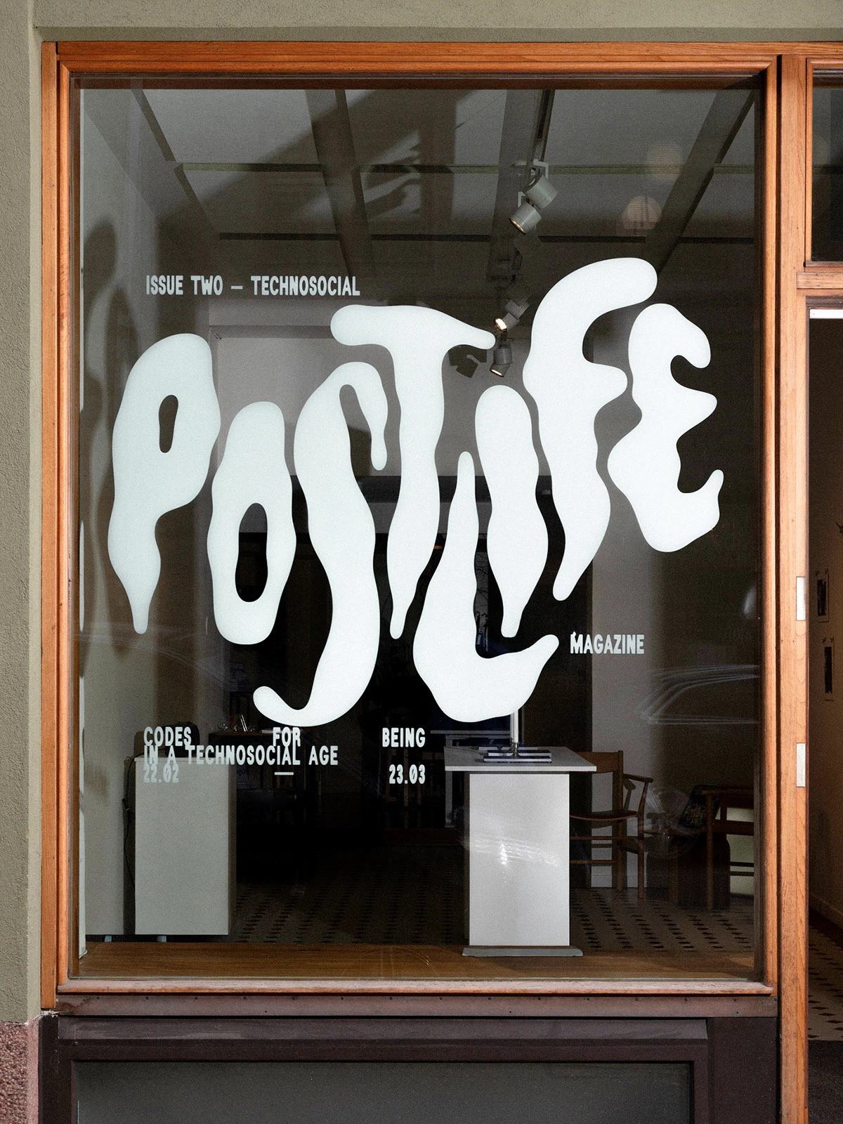 Postlife Magazine Issue Two editorial design interior typography
