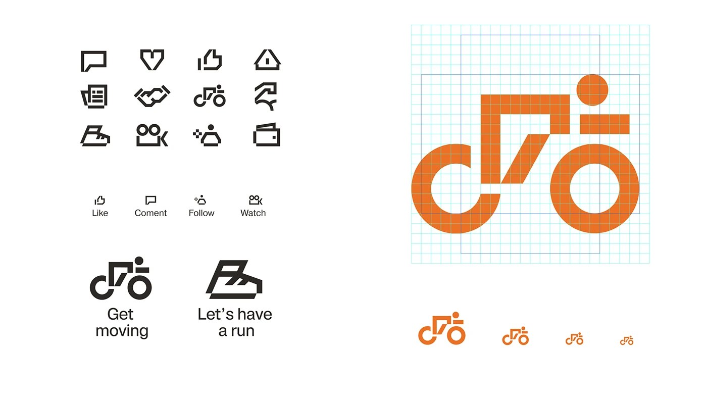 Diseño de imagen de marca deportiva Splinker ID.