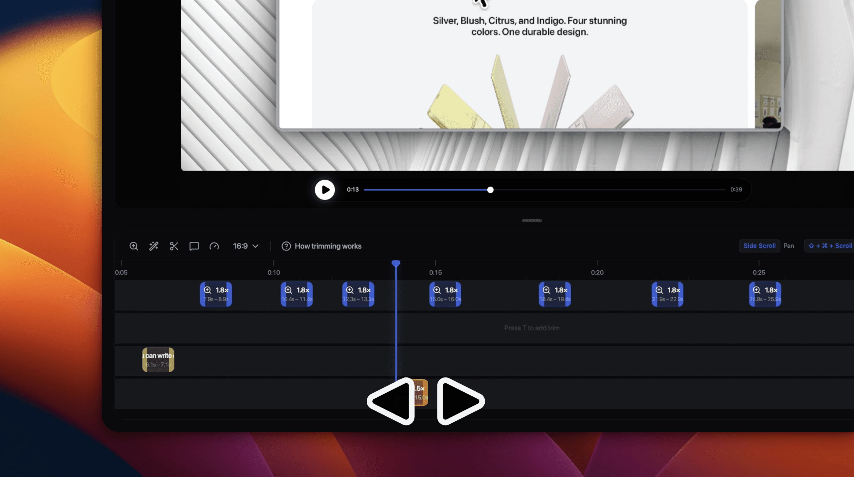 Recordly screen recorder app overview with auto-zoom