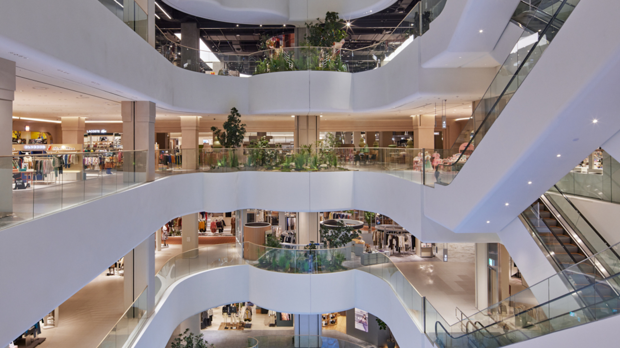 Shed.design Diseño web premiado para el espacio comercial y de entretenimiento de Lotte Dongtan