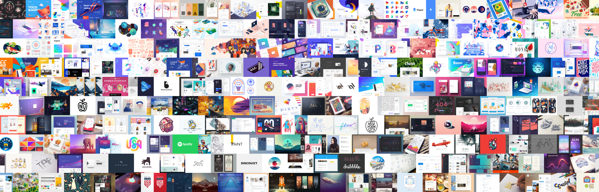 Congratulations to Dribbble for One Trillion Served Congratulations to Dribbble for One Trillion Served