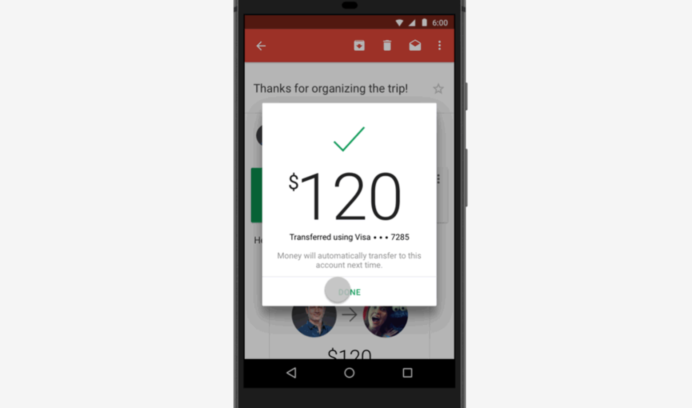 Weekly Roundup: Send Money with Gmail on Android, Apply to YC and More