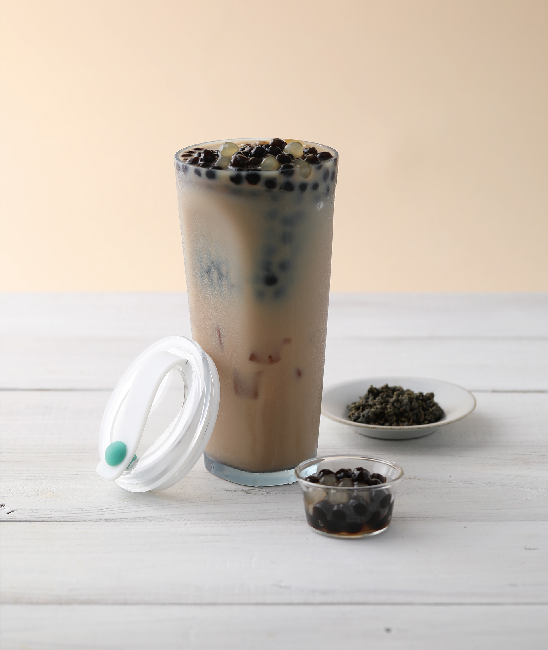 CWorld cup idea #85: Reinventing the Bubble Tea Glass Cup, no straw needed.