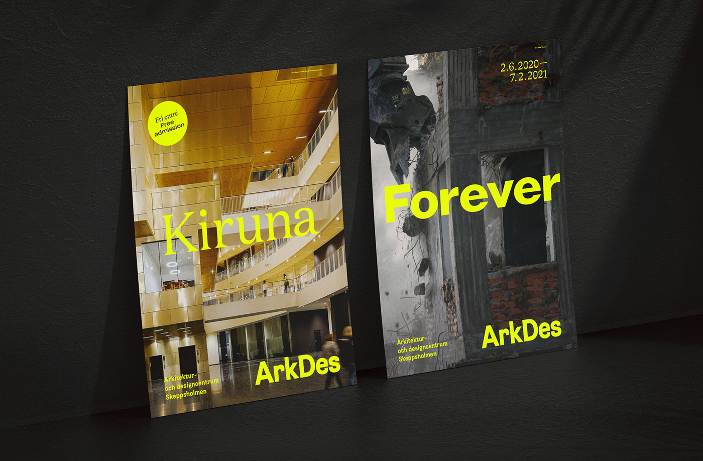 The Brand Identity of the Kiruna Forever Exhibition