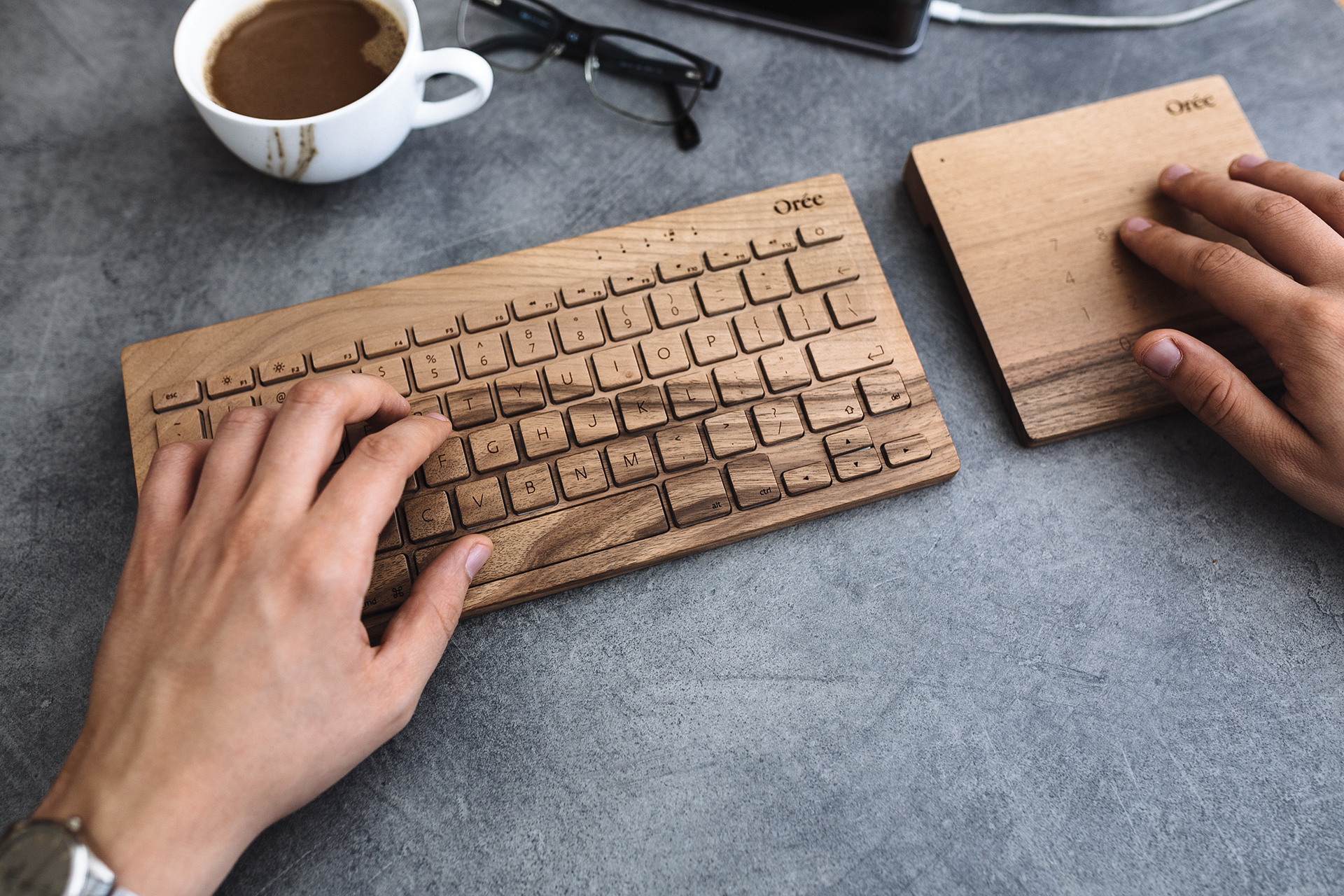 Product Design: Portable Wireless Keyboard by Ore Artisans