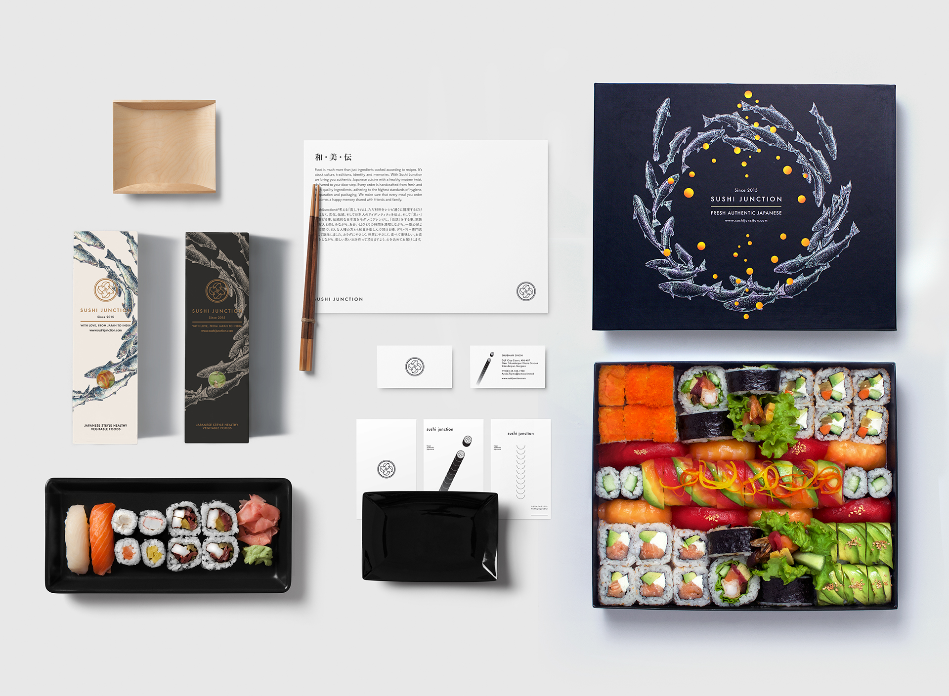 Brand Identity for Sushi Junction by Lee Ching Tat