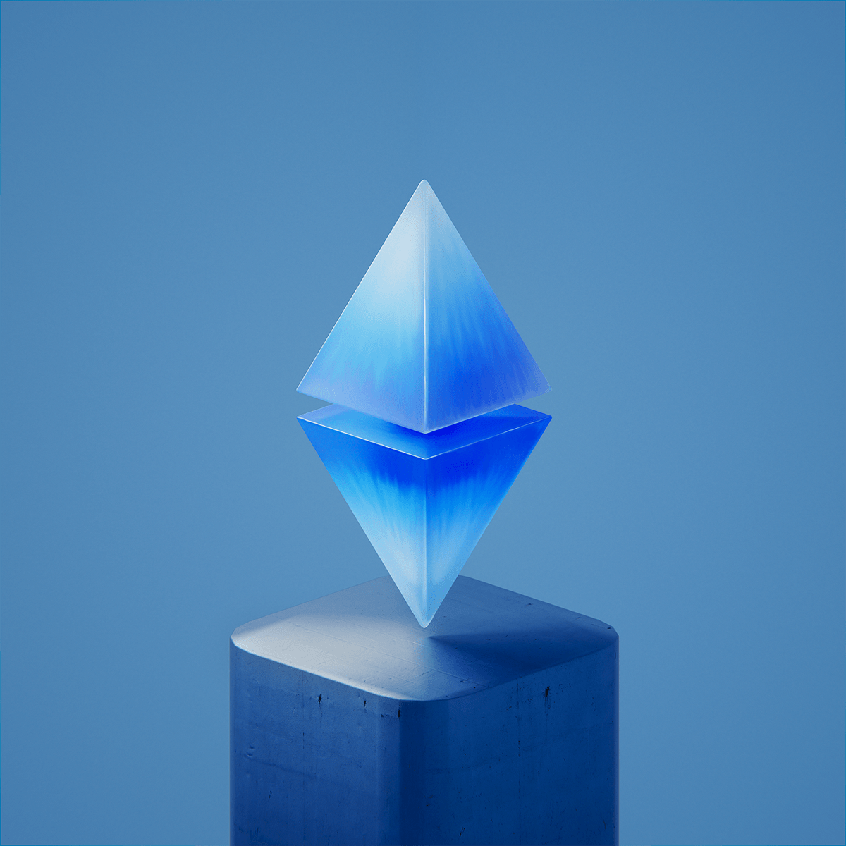 On the road of 100 Ethereum Icon Renderings  Crypto
