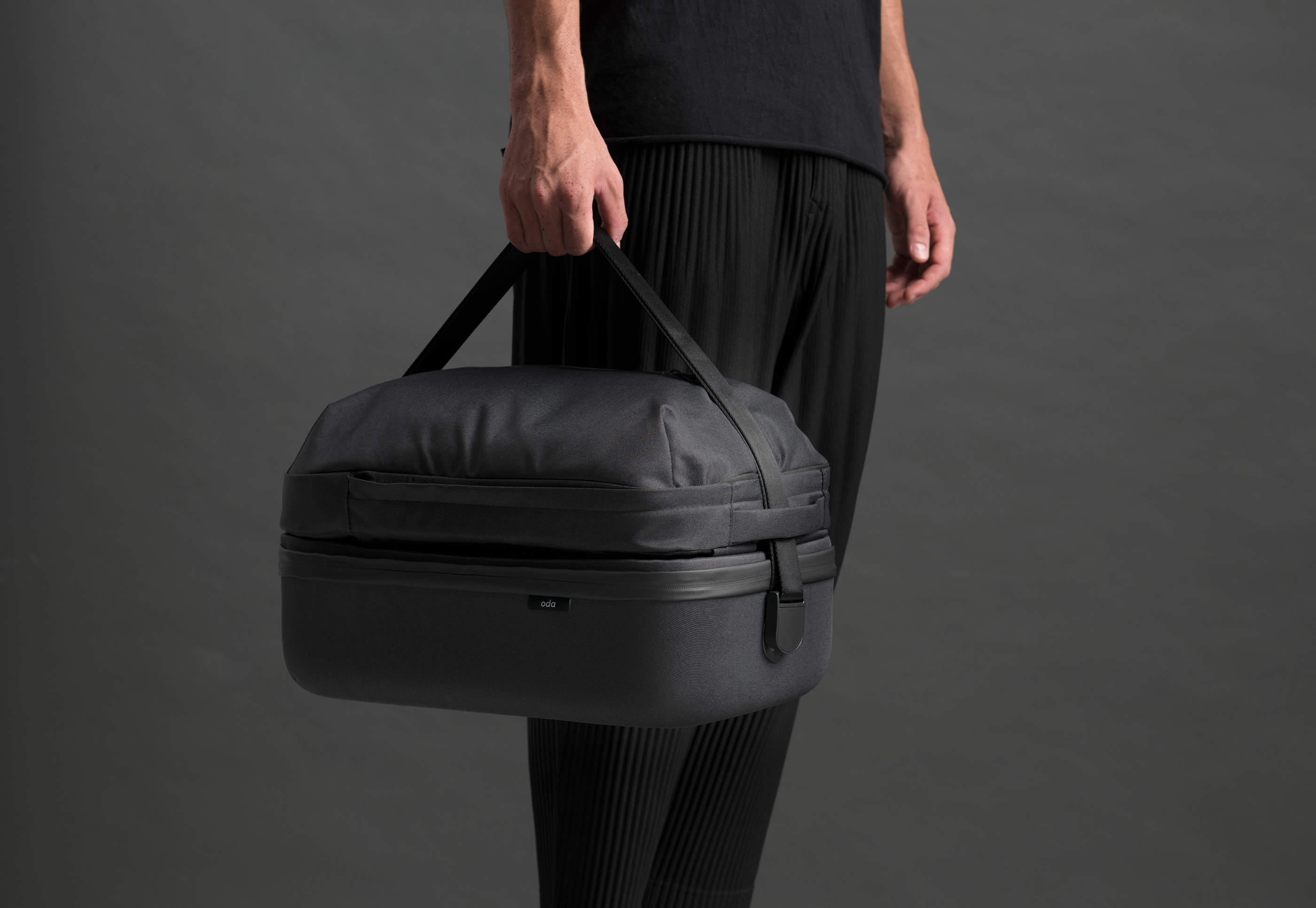 Hop, adaptable luggage can be utilized additionally as a backpack