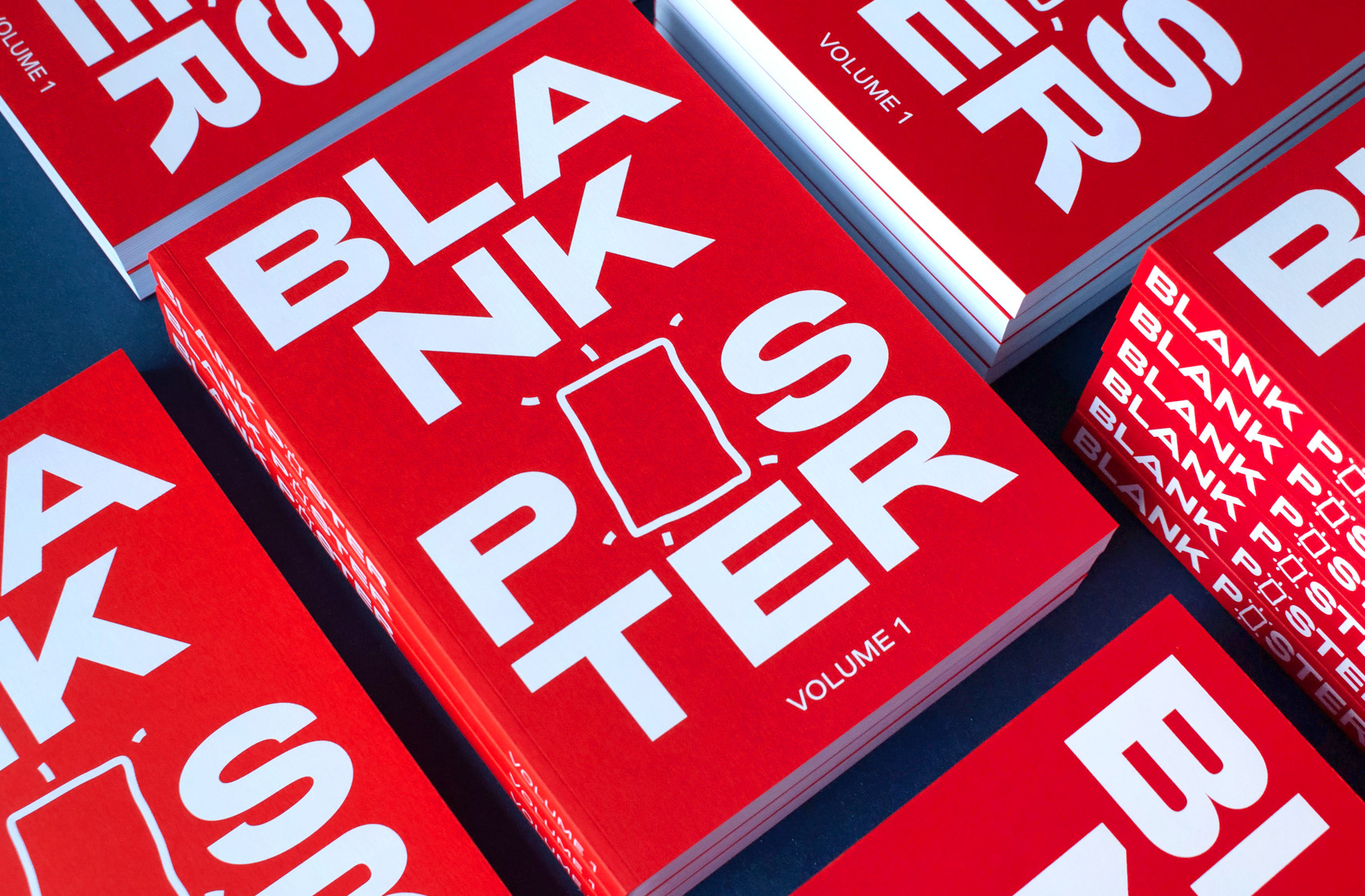 Blank Poster Volume 1 Book is Pure Poster Design Inspiration
