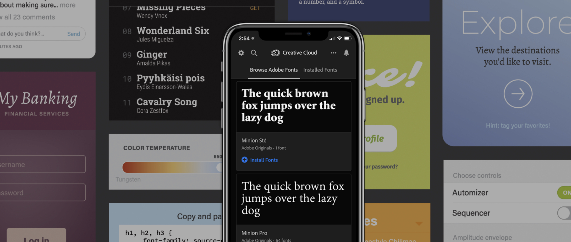 Adobe brings Fonts to iOS in Creative Cloud Mobile