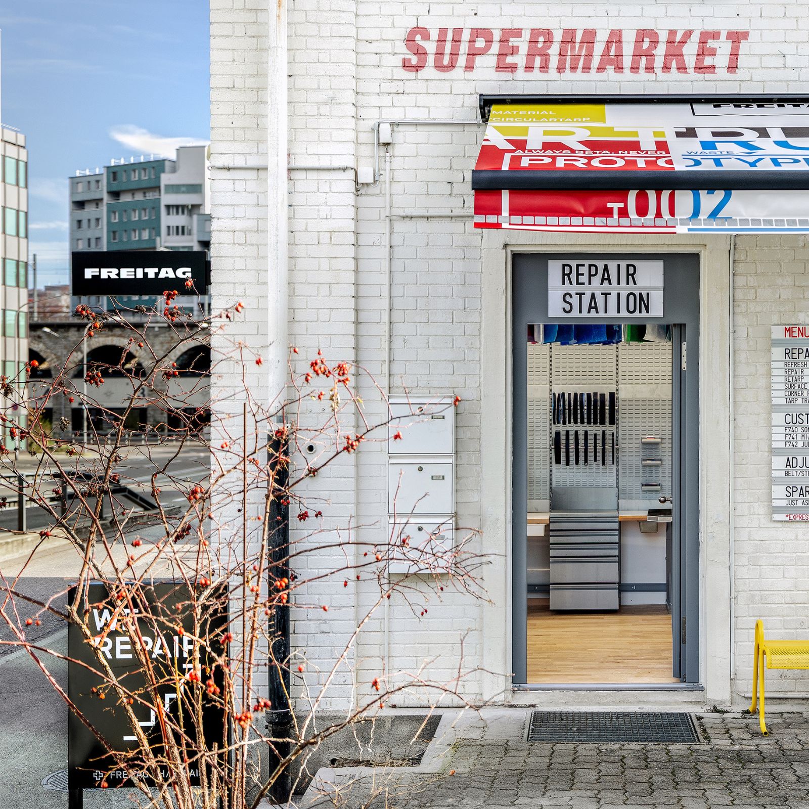 FREITAG Closes the Loop in Style: Zurich’s New Repair Kiosk Takes Circularity Mainstream