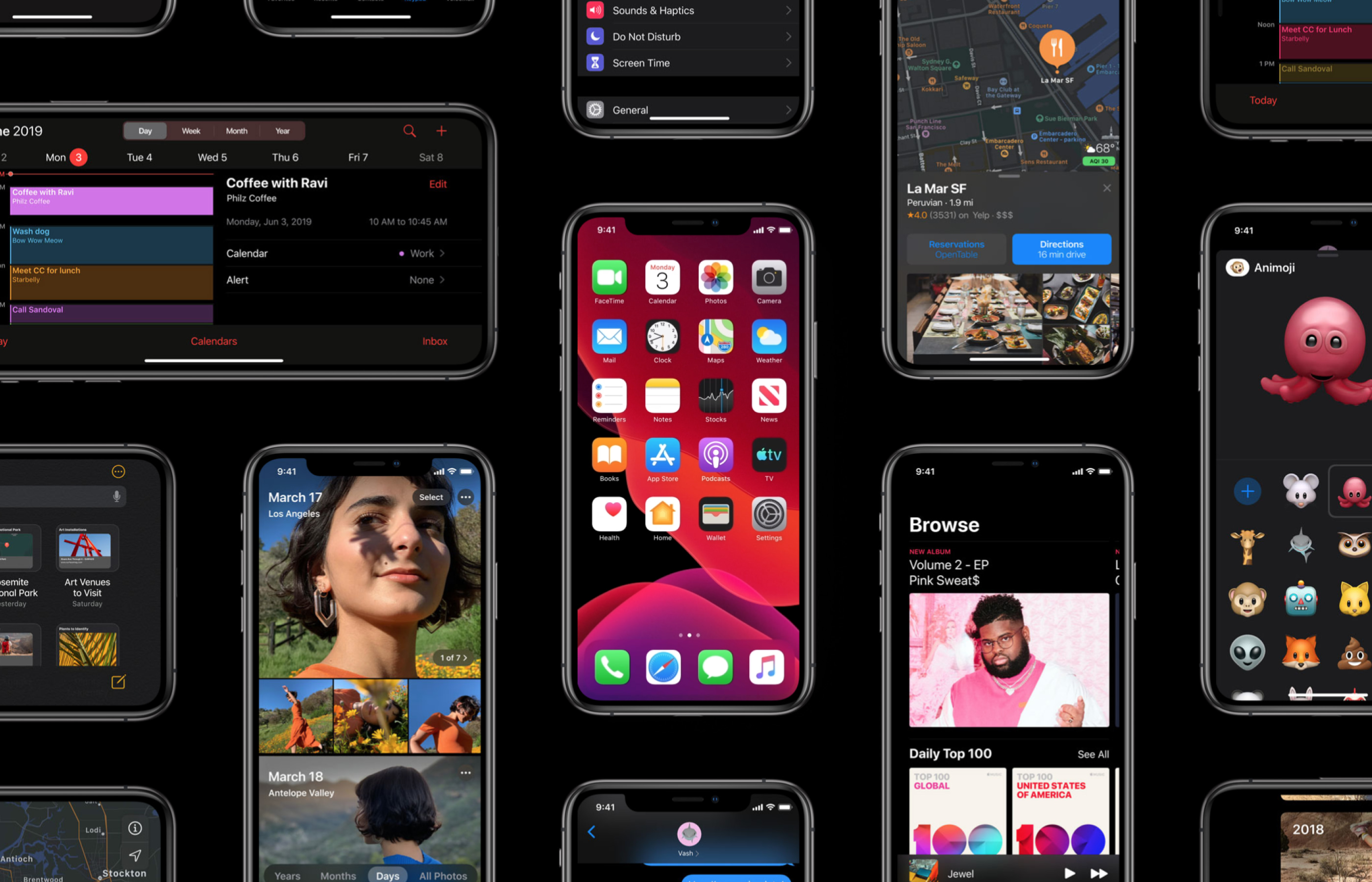 Calculator design idea #131: Apple introducing an entirely new OS for iPhone, iPad and its Watch - #WWDC19