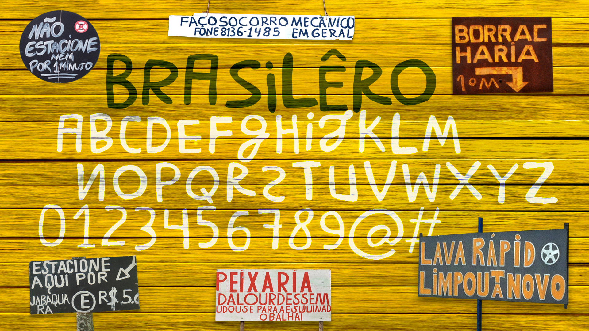 Typography: Brasilro Profia Distinguished Brazilian Typefaces