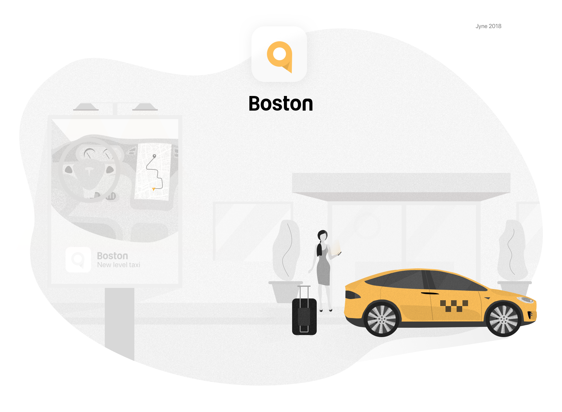 Web & Mobile Experience for Boston Taxi
