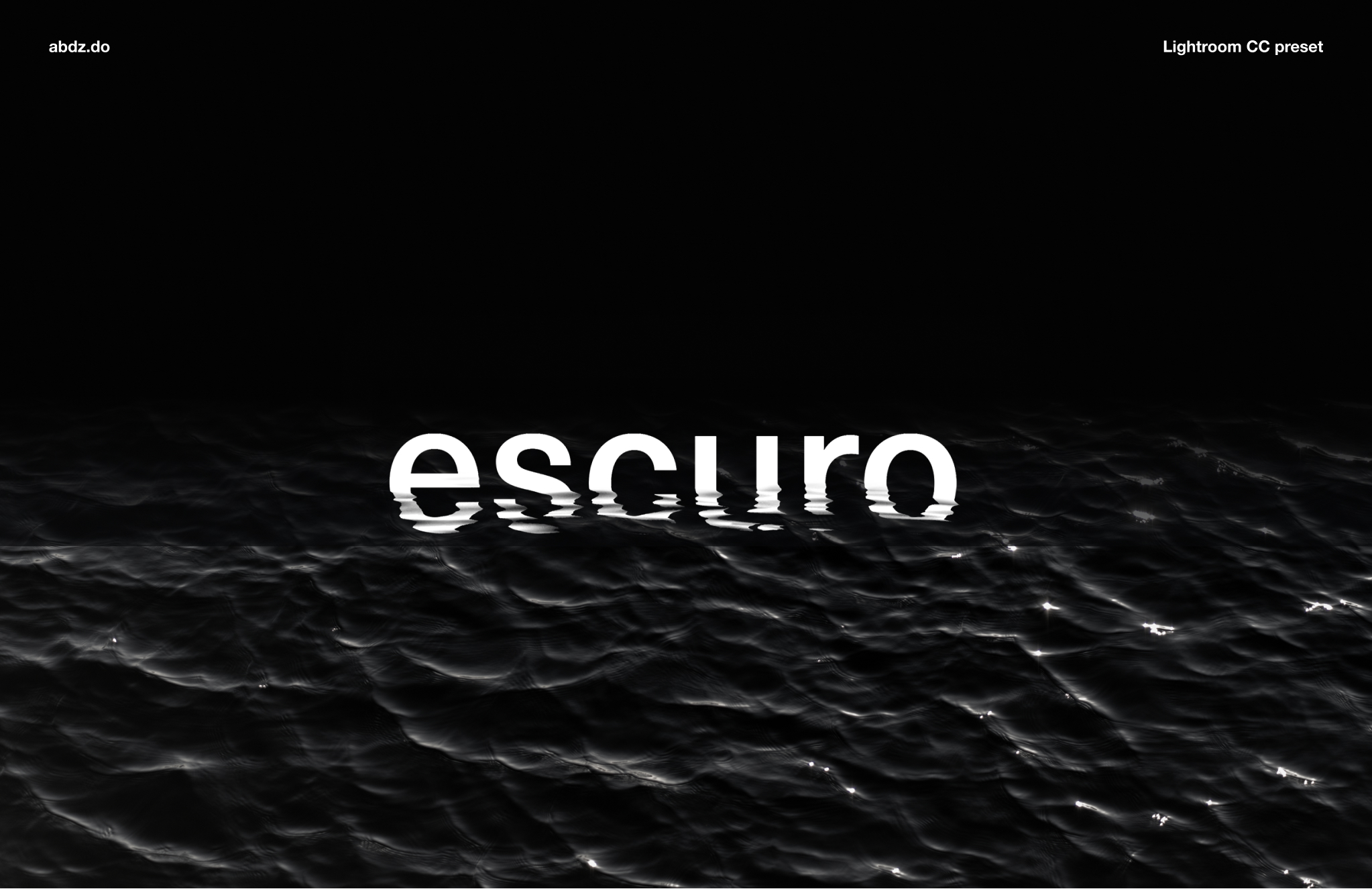 Profile Page screen design idea #143: Introducing Escuro Lightroom CC Preset