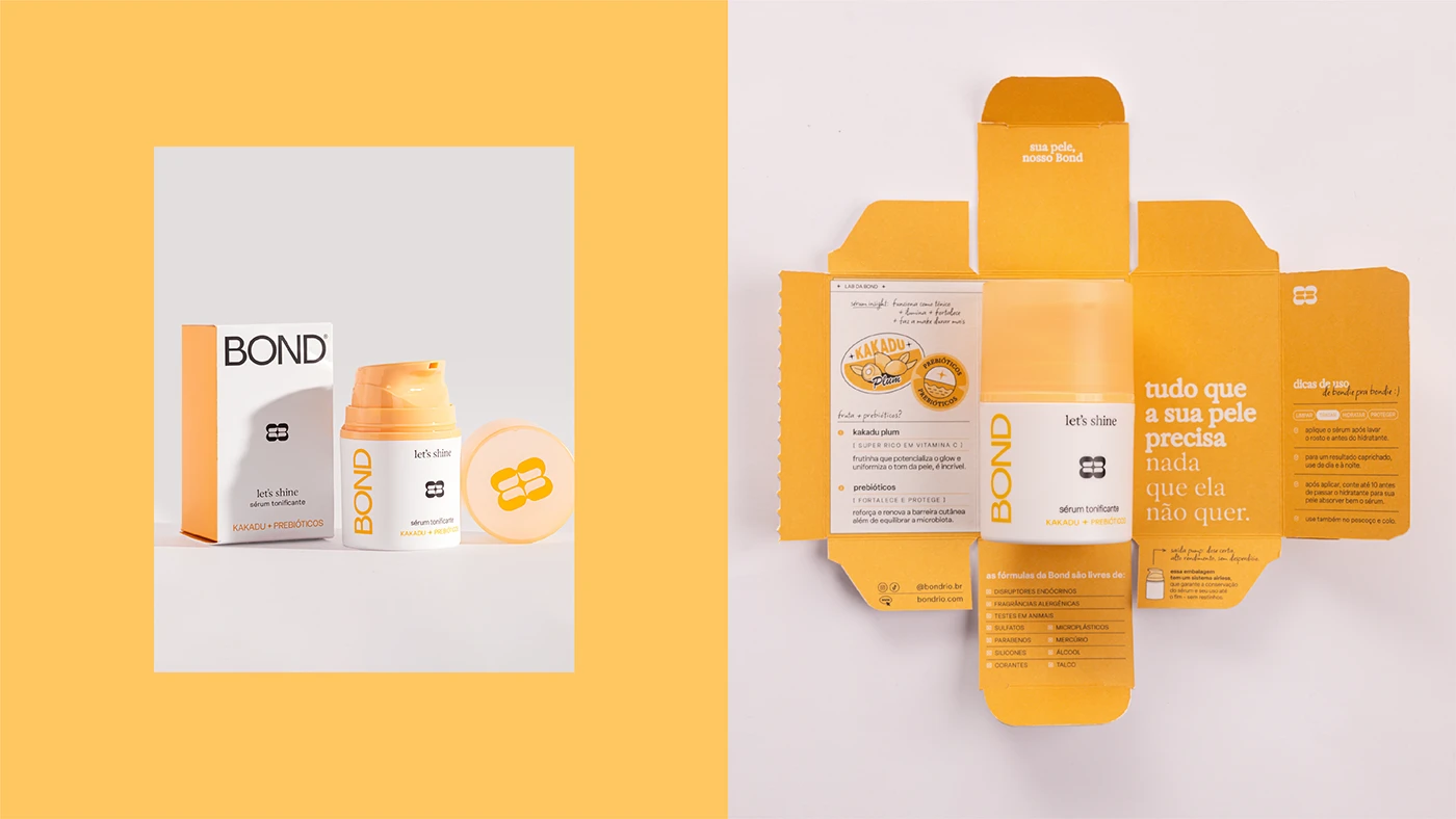 Bond brand experience and product system design