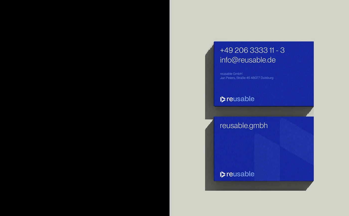 Reusable eco-focused branding logo and visual identity