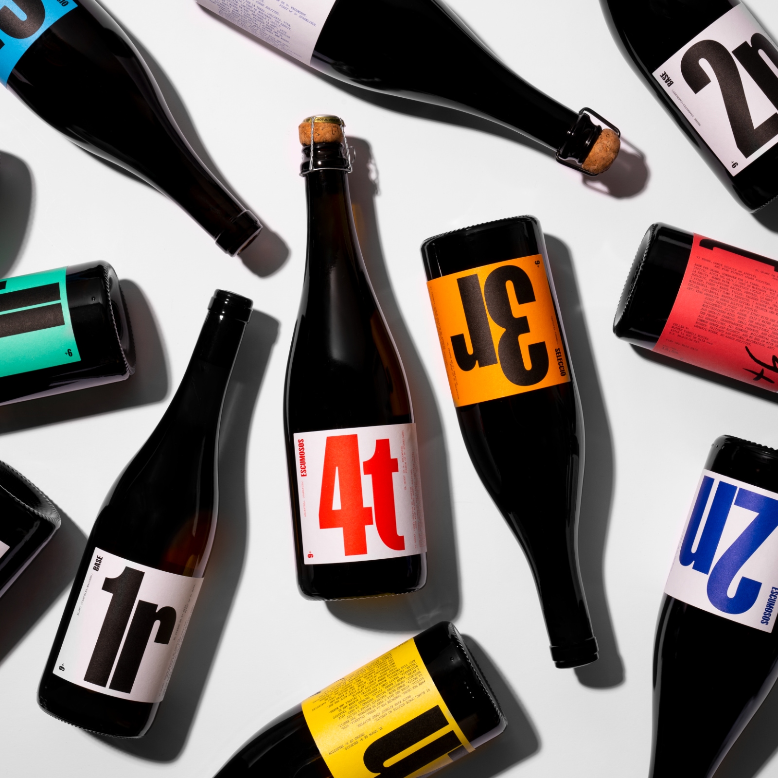 Prctica Redesigns 9+ Wine brand identity and packaging design