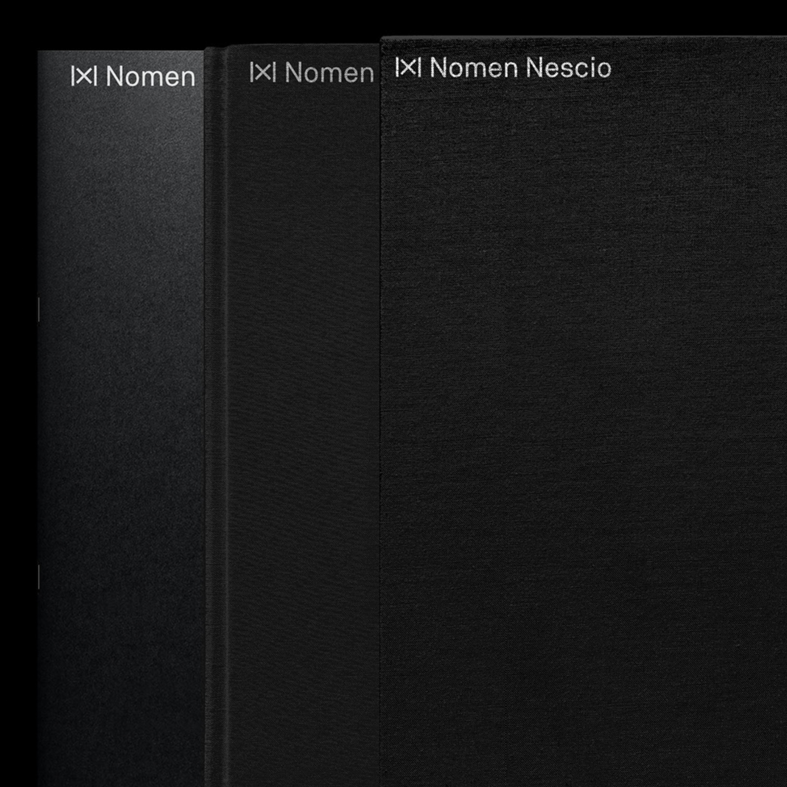 Nomen Nescio Archives I/II (Monograph) Editorial Design
