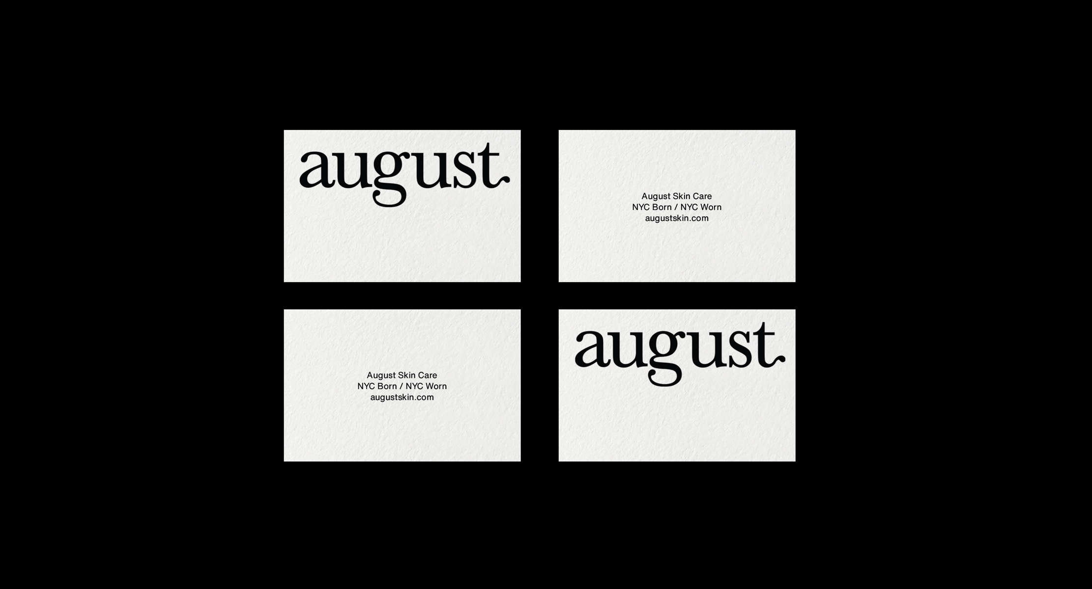 Branding and Visual Identity for August