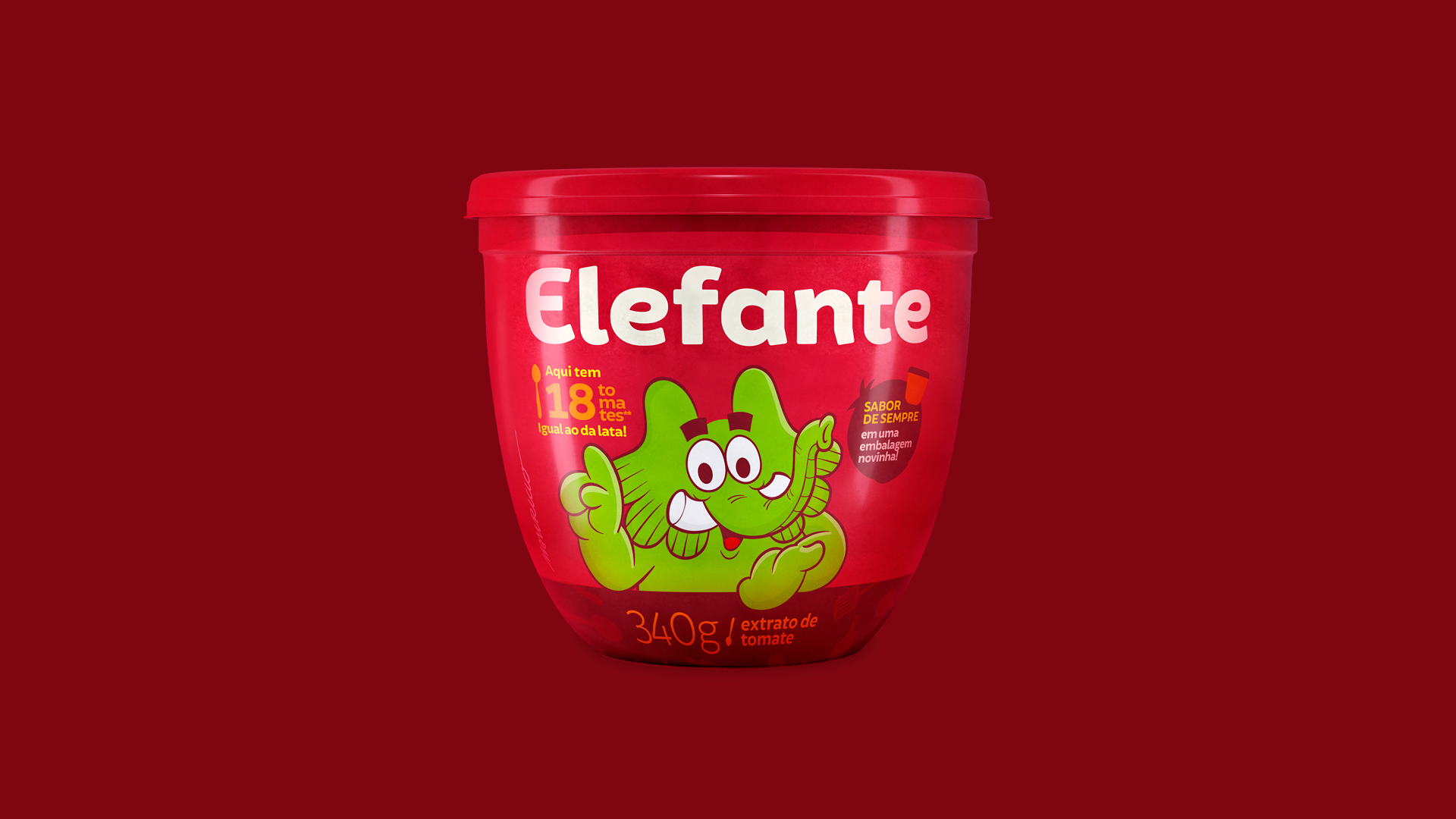 Branding Redesign for Elefante One of Brazilians Most Popular Brand