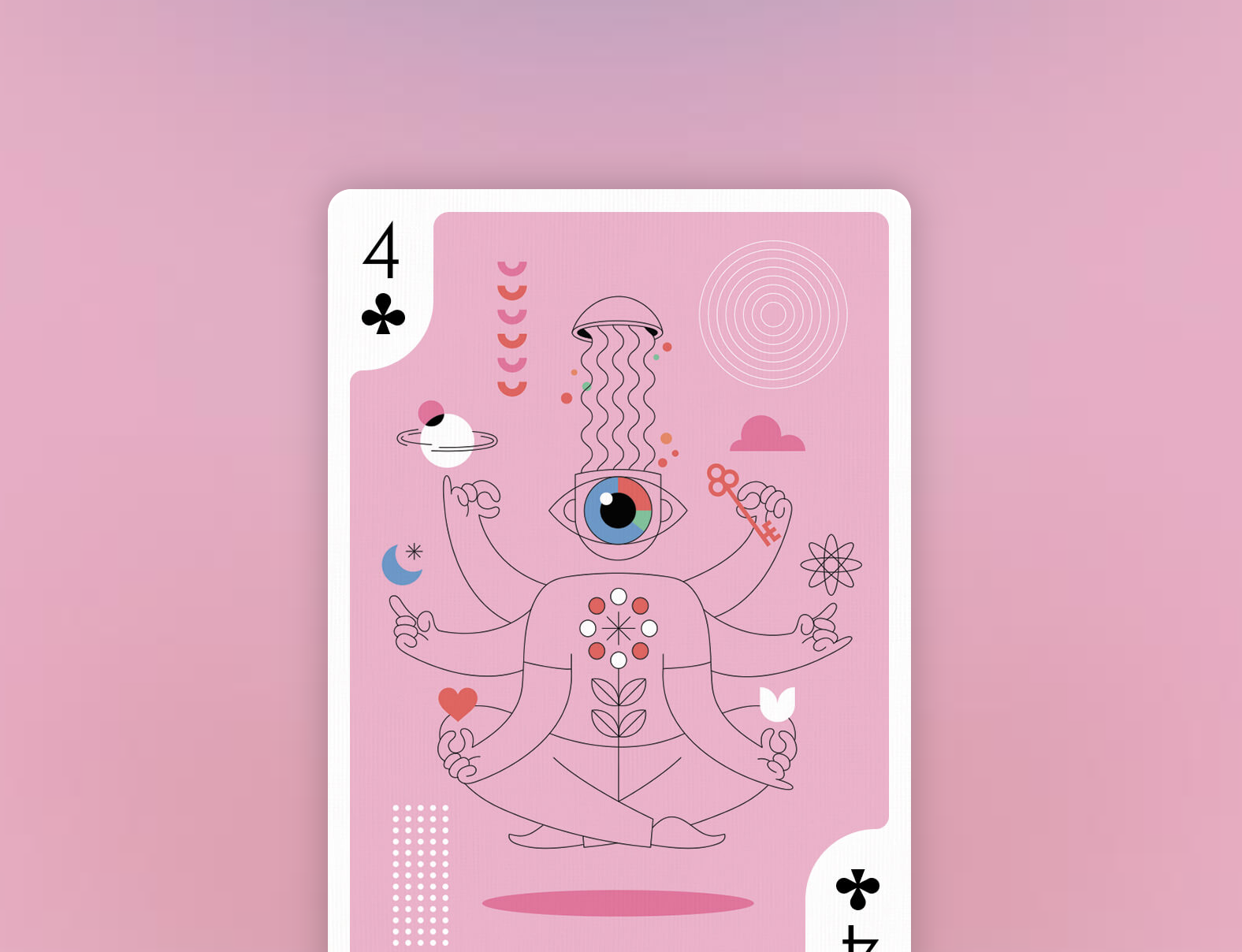 Artistic Playing Cards Inspired by The Future