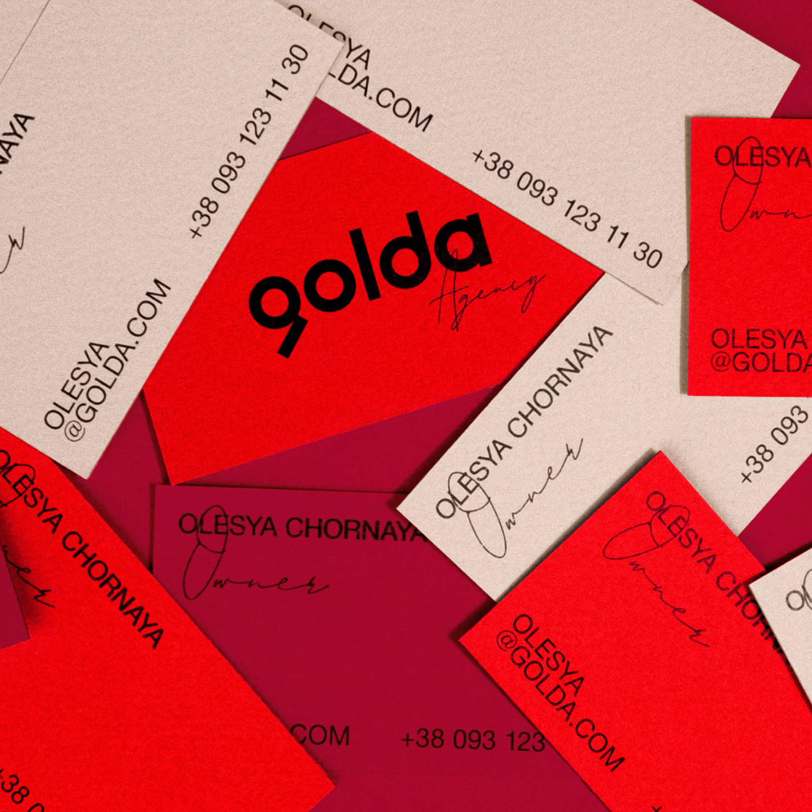 Golda Branding and Visual Identity