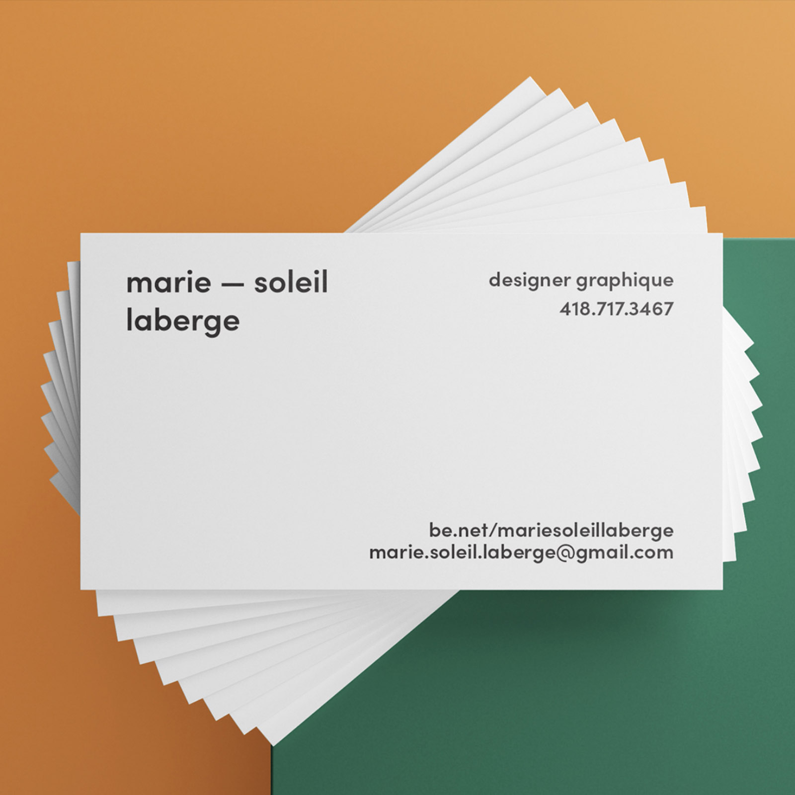 Simple and inspiring branding work for m  s 